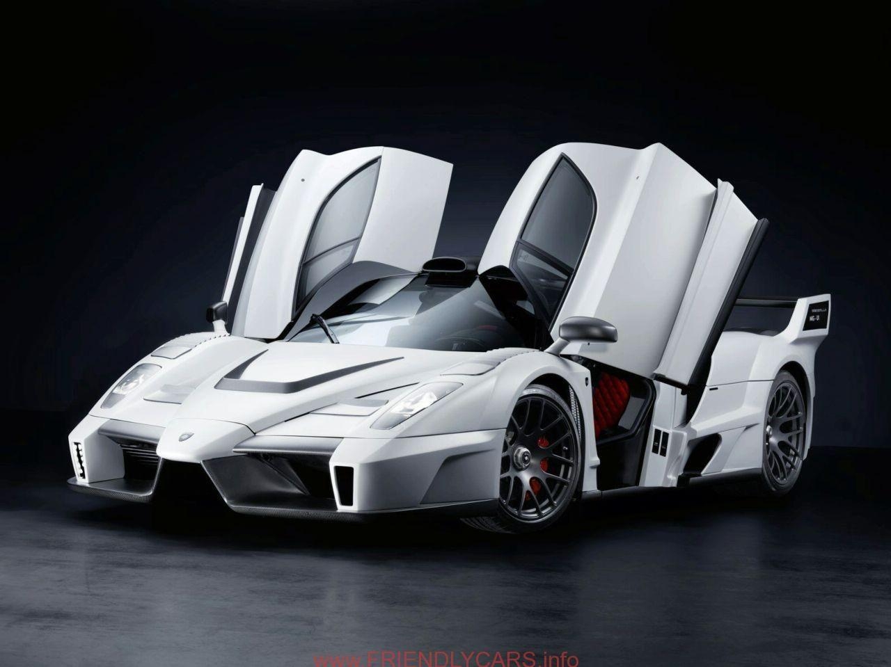 1280x960 cool enzo ferrari car black car image HD White Ferrari Enzo, Desktop