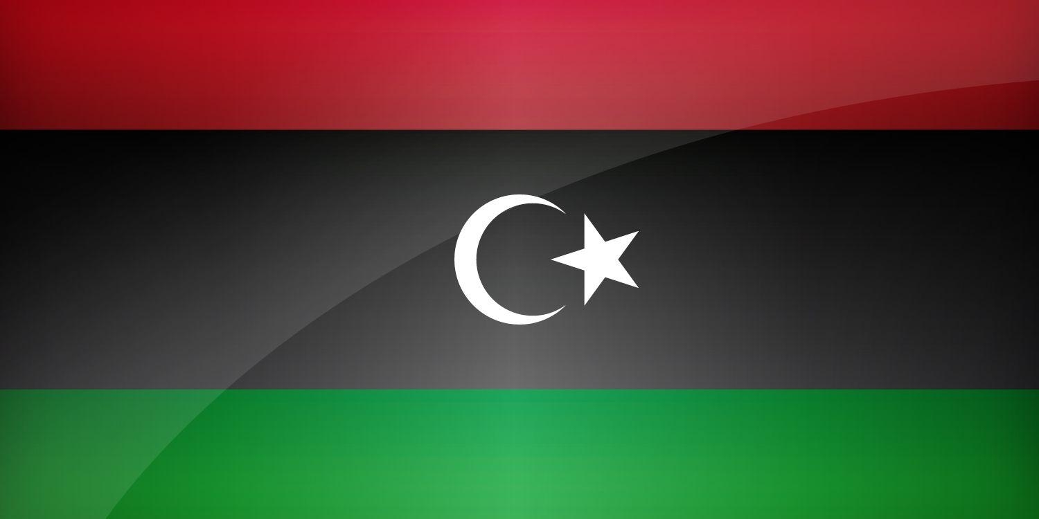 1500x750 Flag of Libya. Find the best design for Libyan Flag, Dual Screen