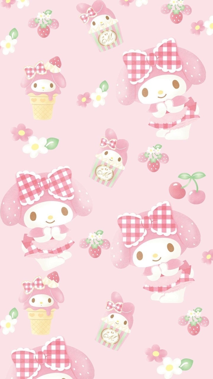 720x1280 image about wallpaper. See more about pink, aesthetic and kawaii, Phone