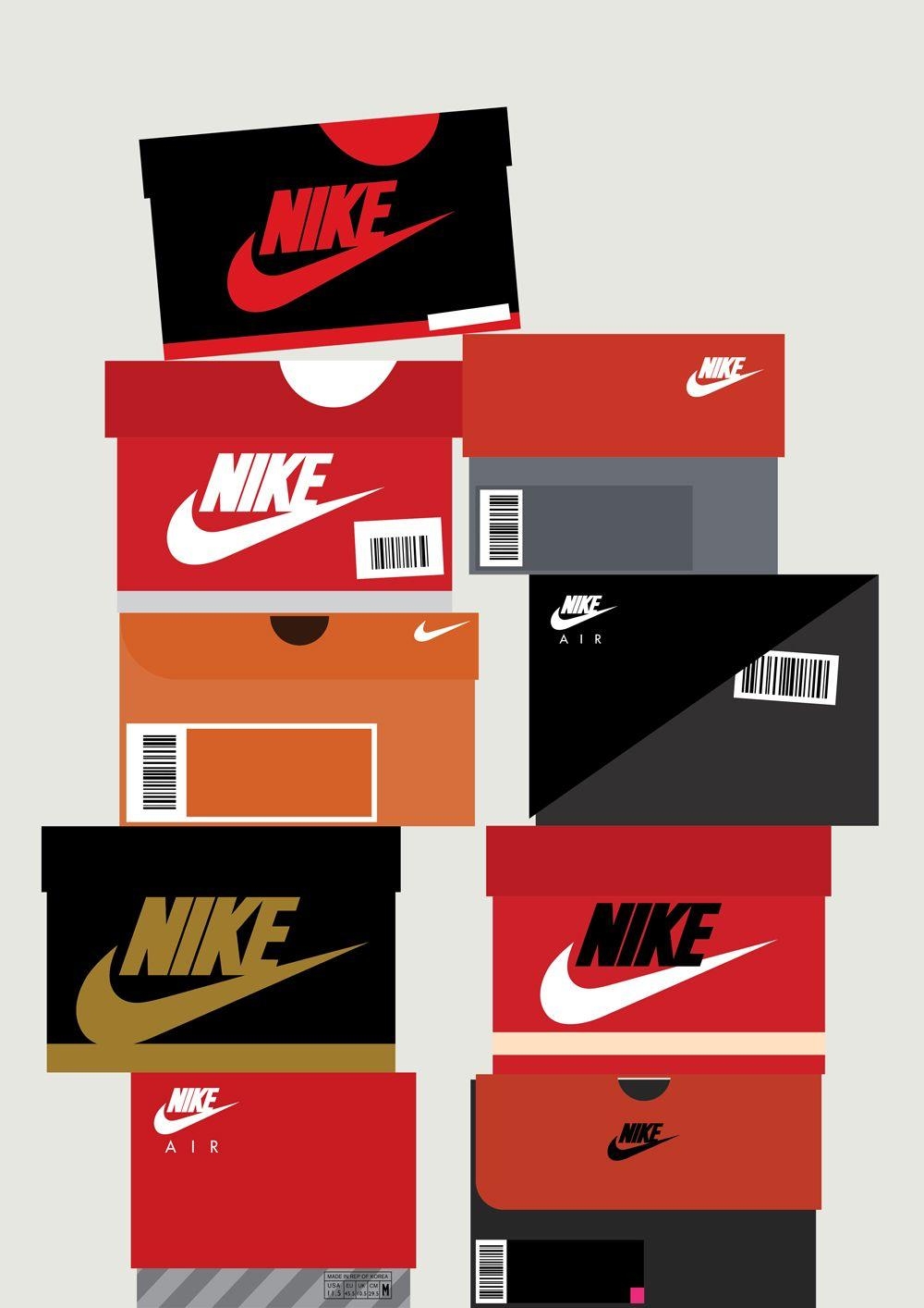 1000x1420 Sneaker Boxes series of prints celebrating the humble shoe box, Phone