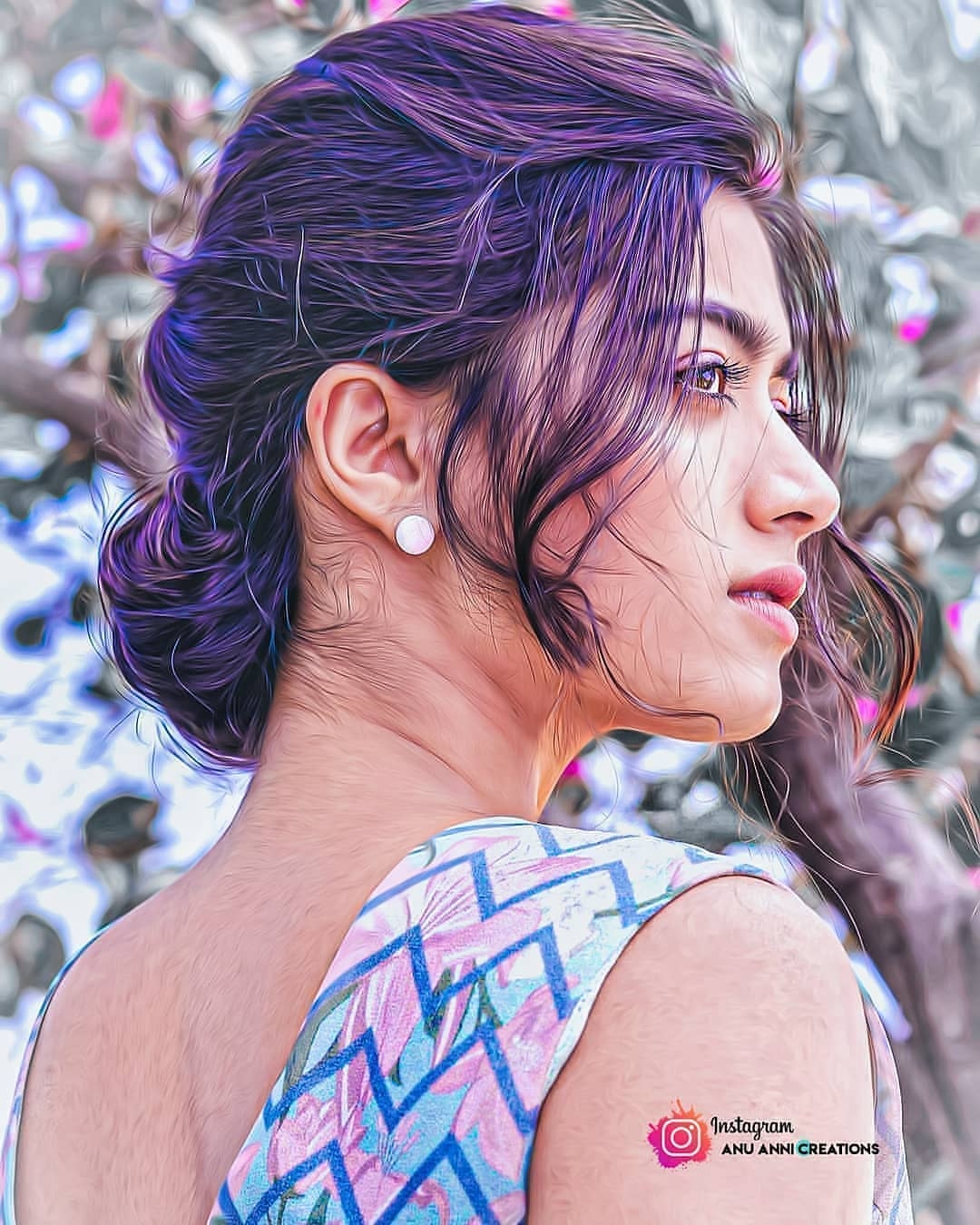 1080x1350 Pushpa movie actress Rashmika Mandanna's Hot and Alluring picture, Phone