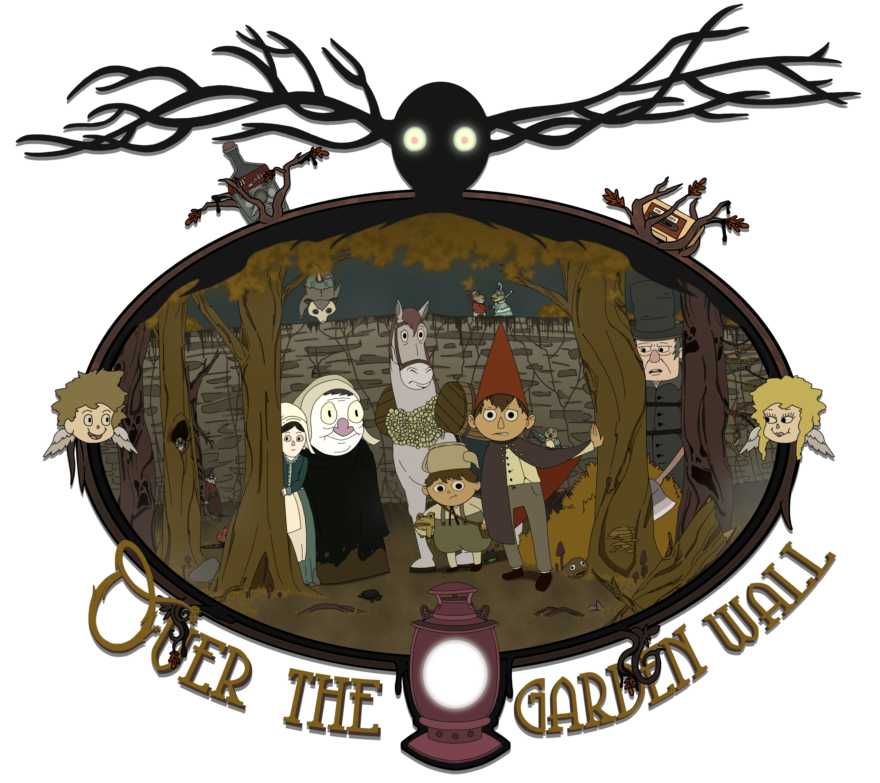 2910x2590 Over the Garden Wall, Desktop