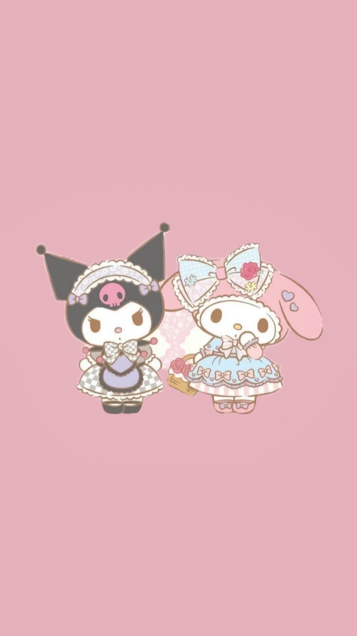 1160x2050 Kuromi And Melody Wallpaper, Phone