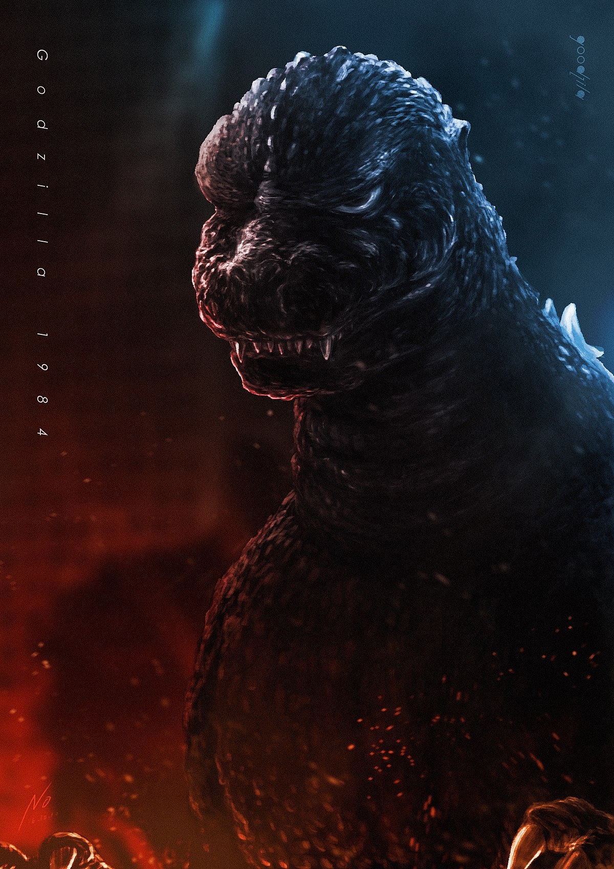 1200x1700 Godzilla, Phone