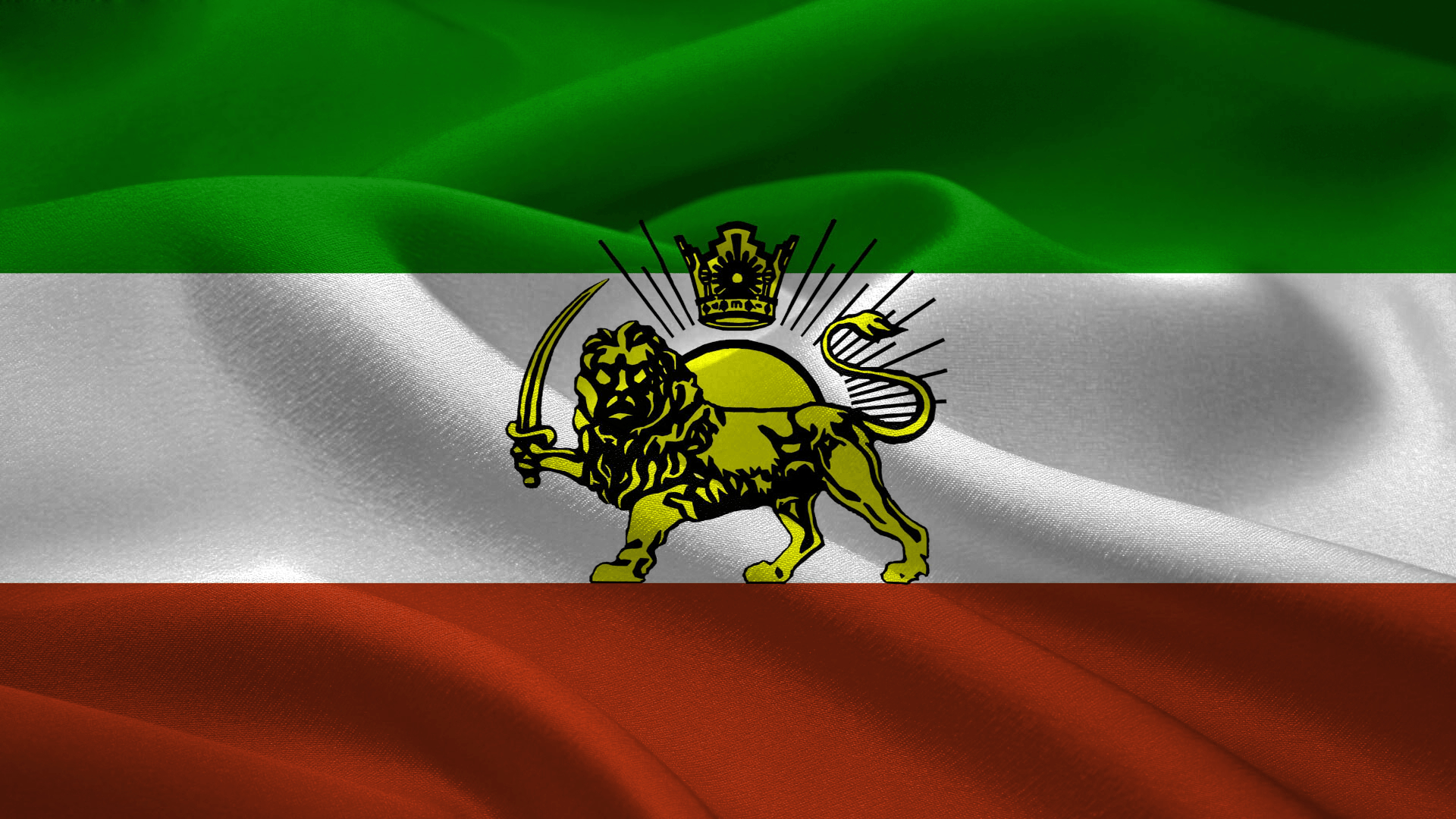 1920x1080 Iran Flag HD Wallpaper- Stephie Pahlavi Zan and His, Desktop