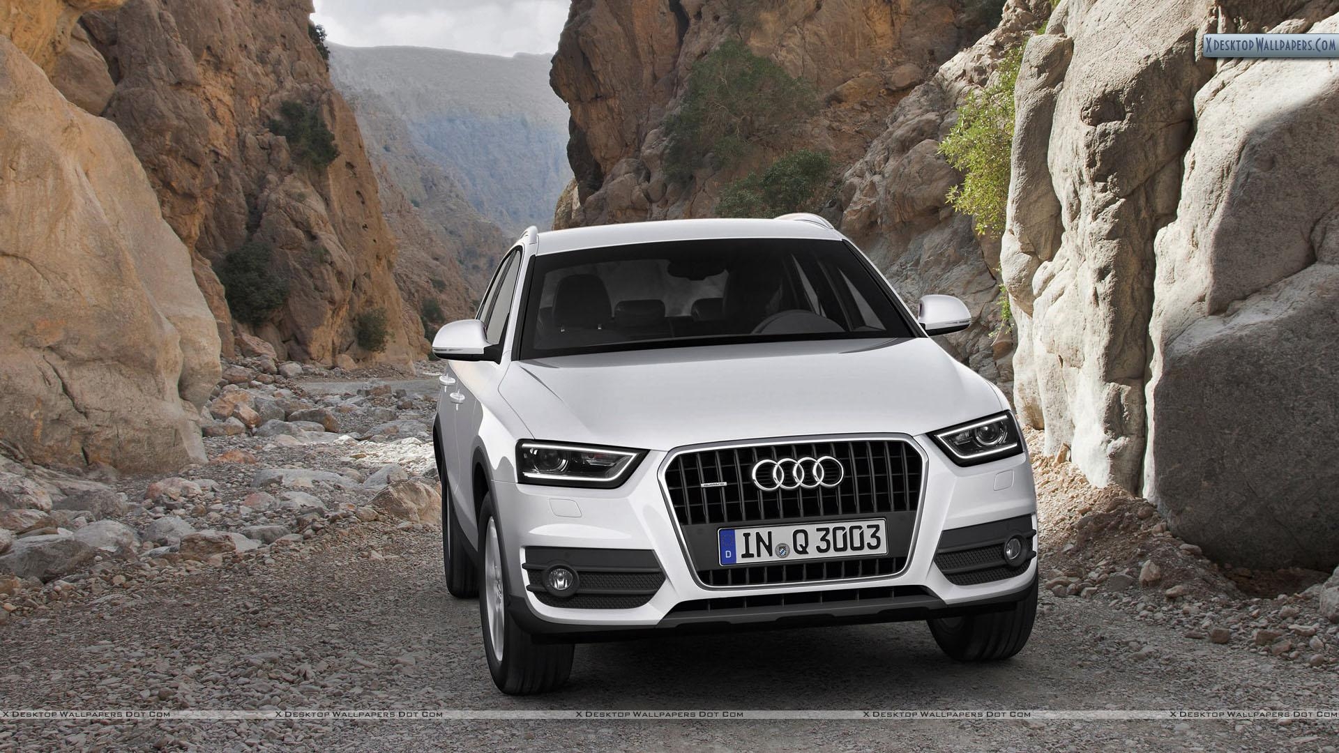 1920x1080 Audi Q3 White Color In a Valley Wallpaper, Desktop