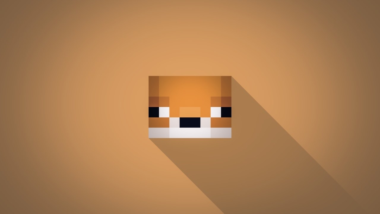 1280x720 Minecraft Minimalist Wallpaper With Download, Desktop