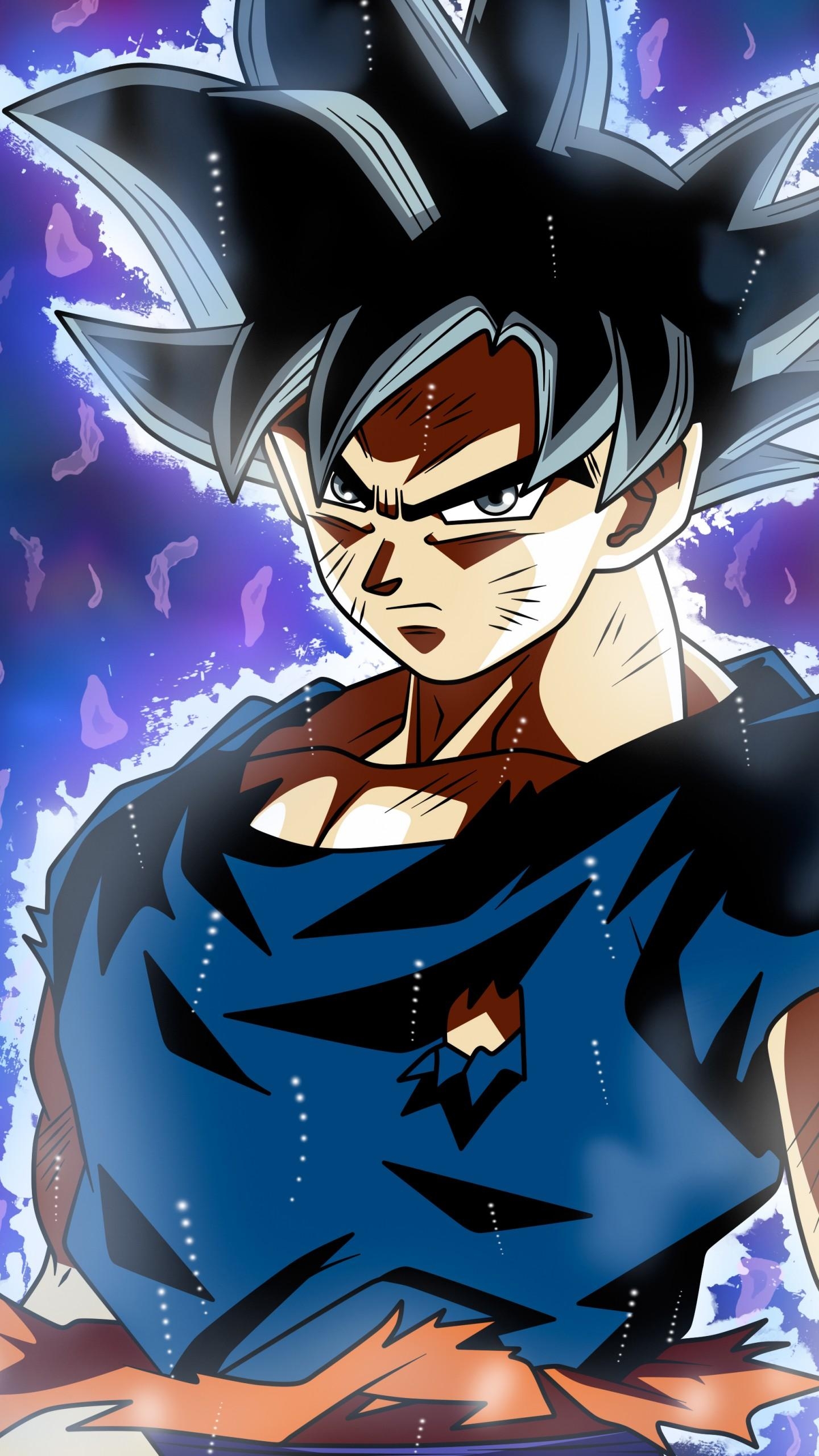 1440x2560 Wallpaper Ultra Instinct Goku, Dragon Ball Super, 5K, Anime, Phone