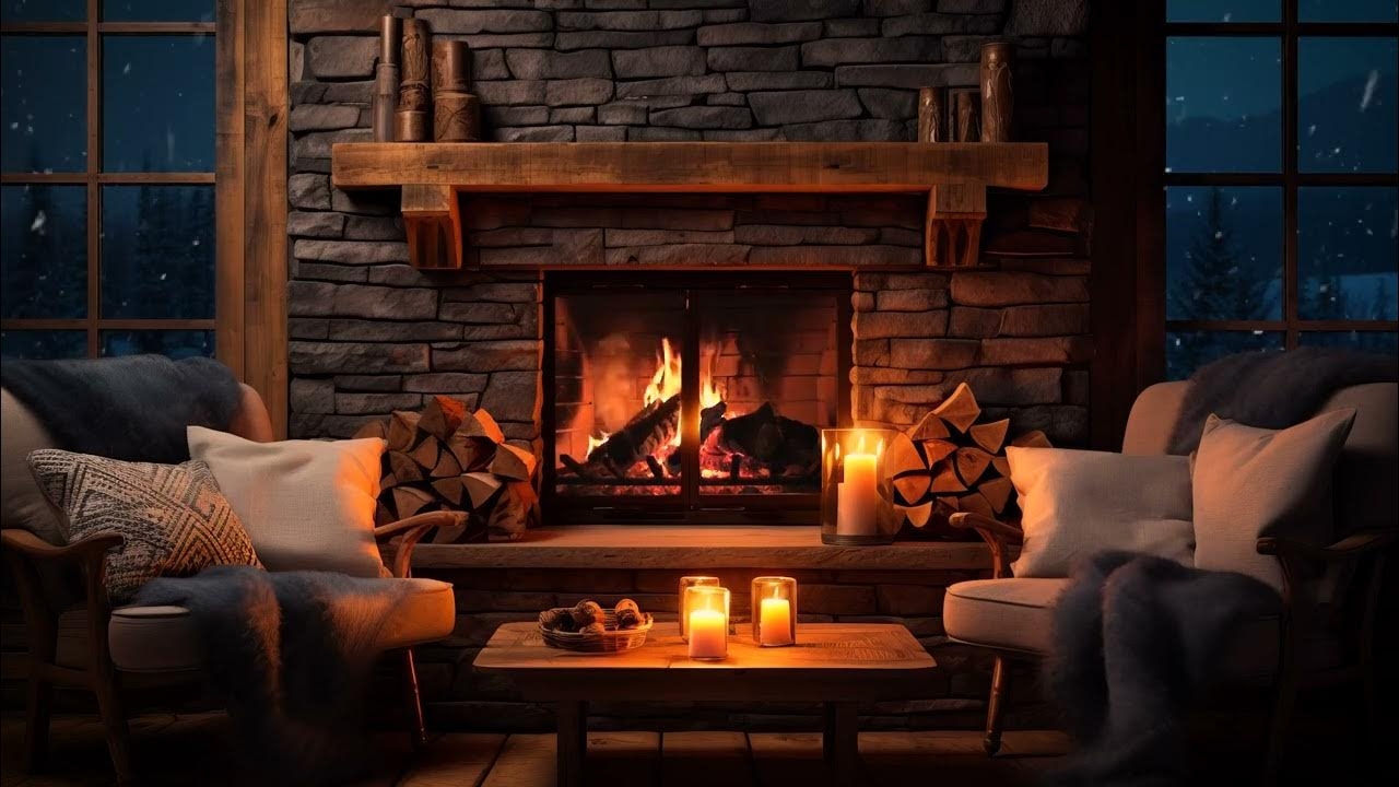 1280x720 Cozy Winter Cabin, Desktop