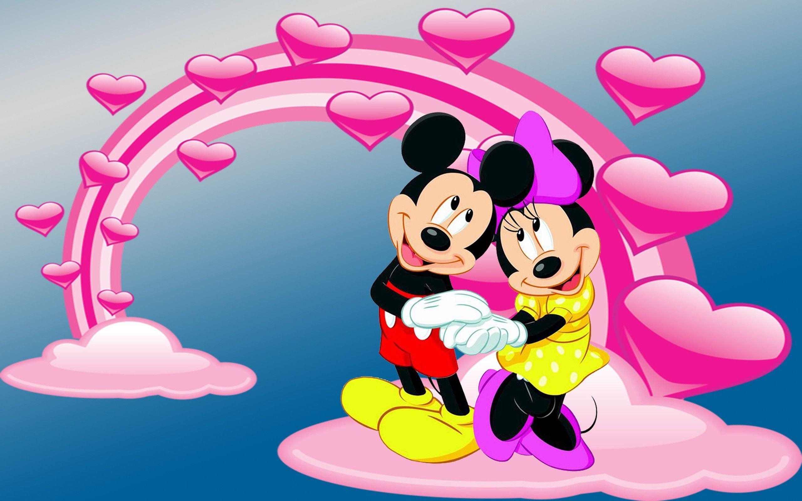 2560x1600 Mickey and Minnie Mouse Wallpaper, Desktop