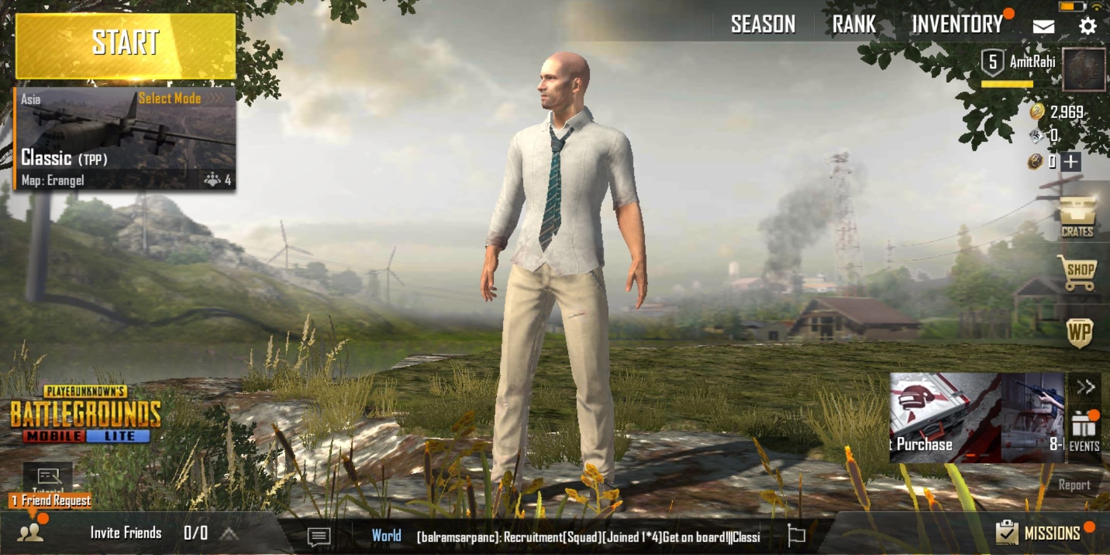 2160x1080 Pubg Mobile Lobby and Movie, Dual Screen