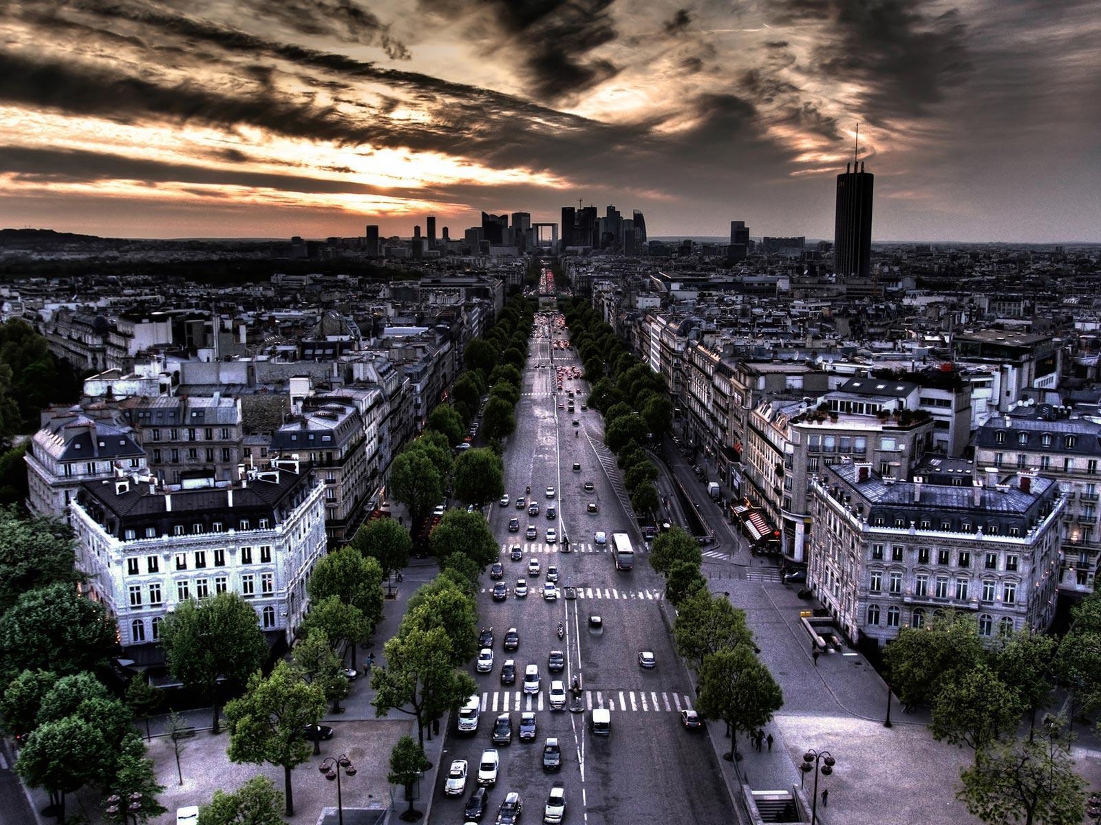 1600x1200 Champs Elysees, Paris, France wallpaper, Desktop