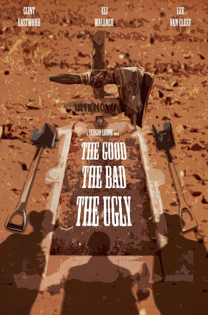 730x1110 The Good The Bad The Ugly Fan Poster By Hessam Hd, Phone