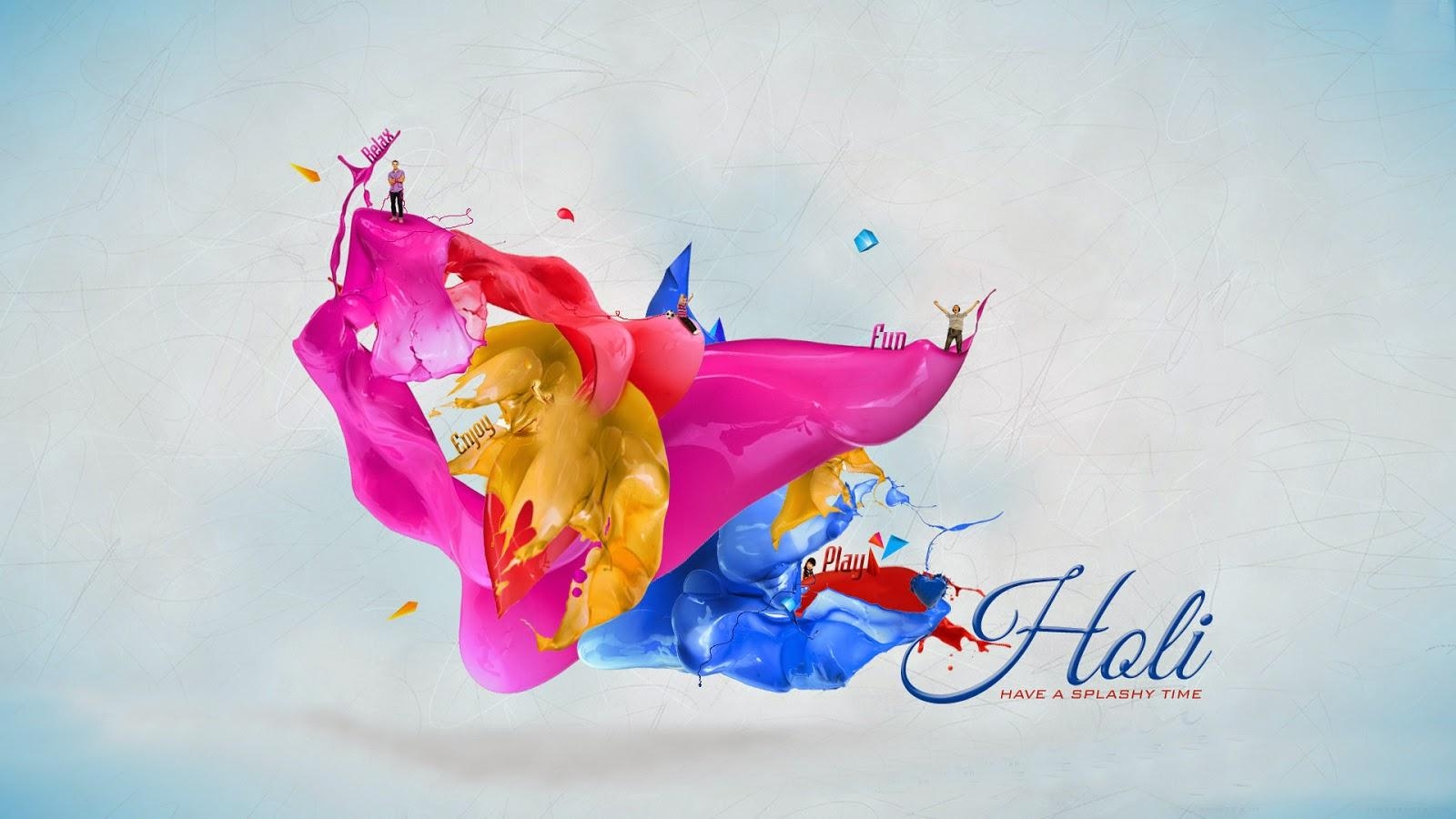 1600x900 Holi in India Wallpaper, Desktop