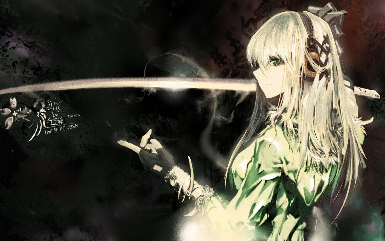 1280x800 Anime Girl With Headphone Wallpaperx800, Desktop