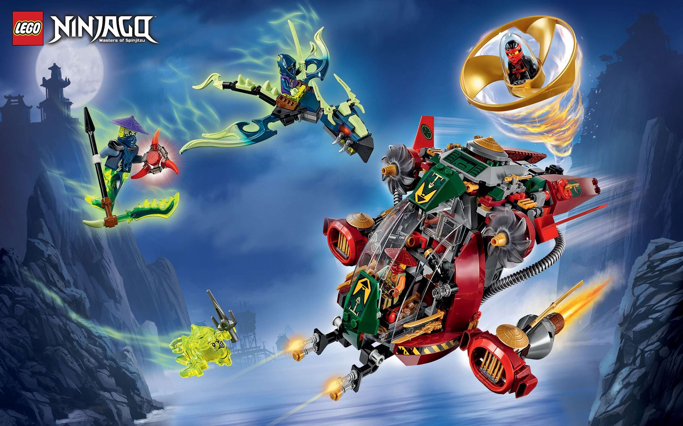 2260x1410 Stunning Lego Ninjago Wallpaper, Desktop