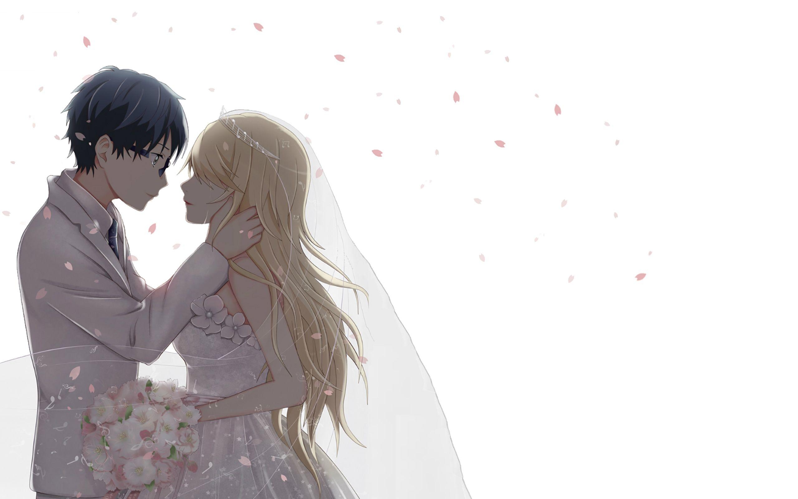 2560x1600 Beautiful Anime Couple Wallpaper HD Image, Desktop