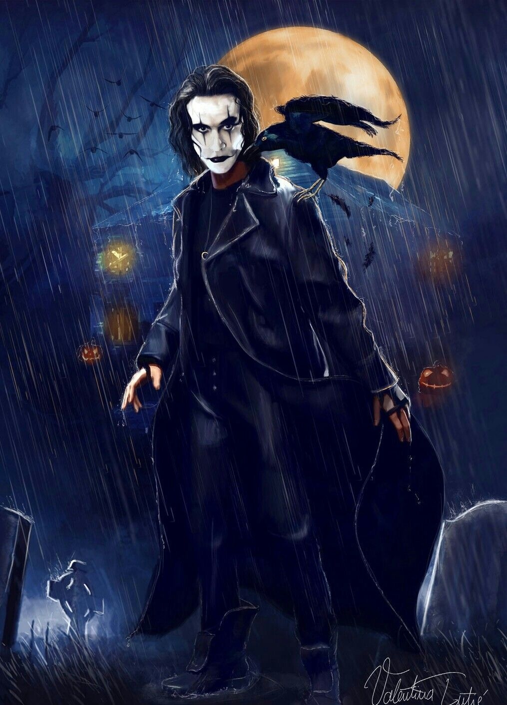 1020x1420 Eric Draven (The Crow). Cuervo, Leyendas, El castigador, Phone