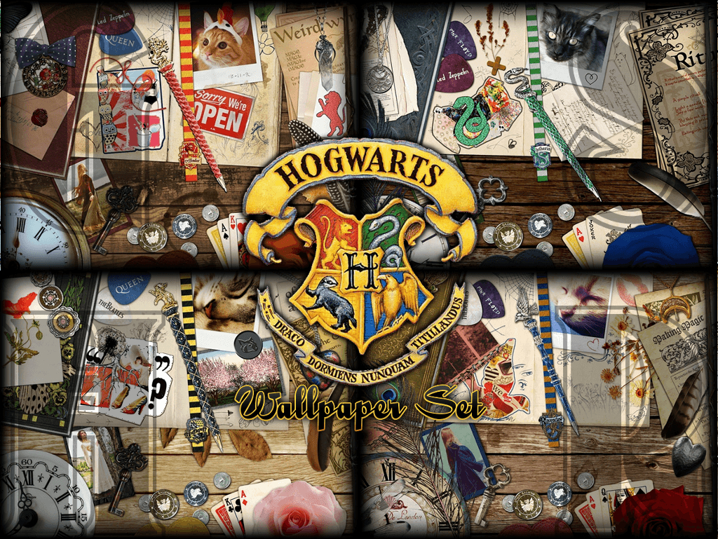 1030x770 Hogwarts Houses, Desktop