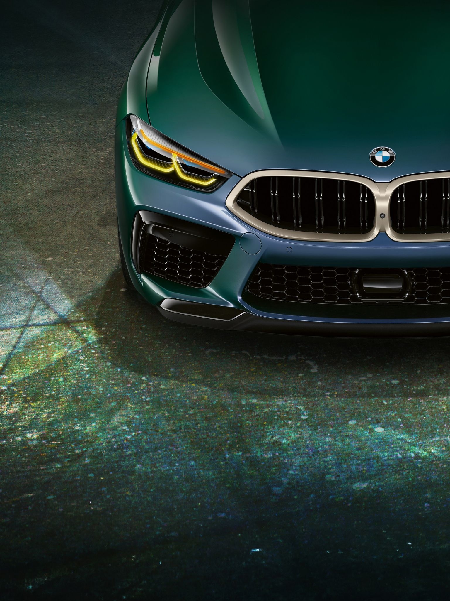 1540x2050 BMW M8 Gran Coupe First Edition 4K.wallpaperafari.com, Phone