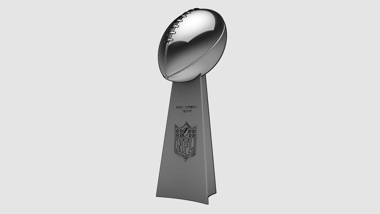 1280x720 The Vince Lombardi Trophy Modeled in Autodesk Inventor, Desktop