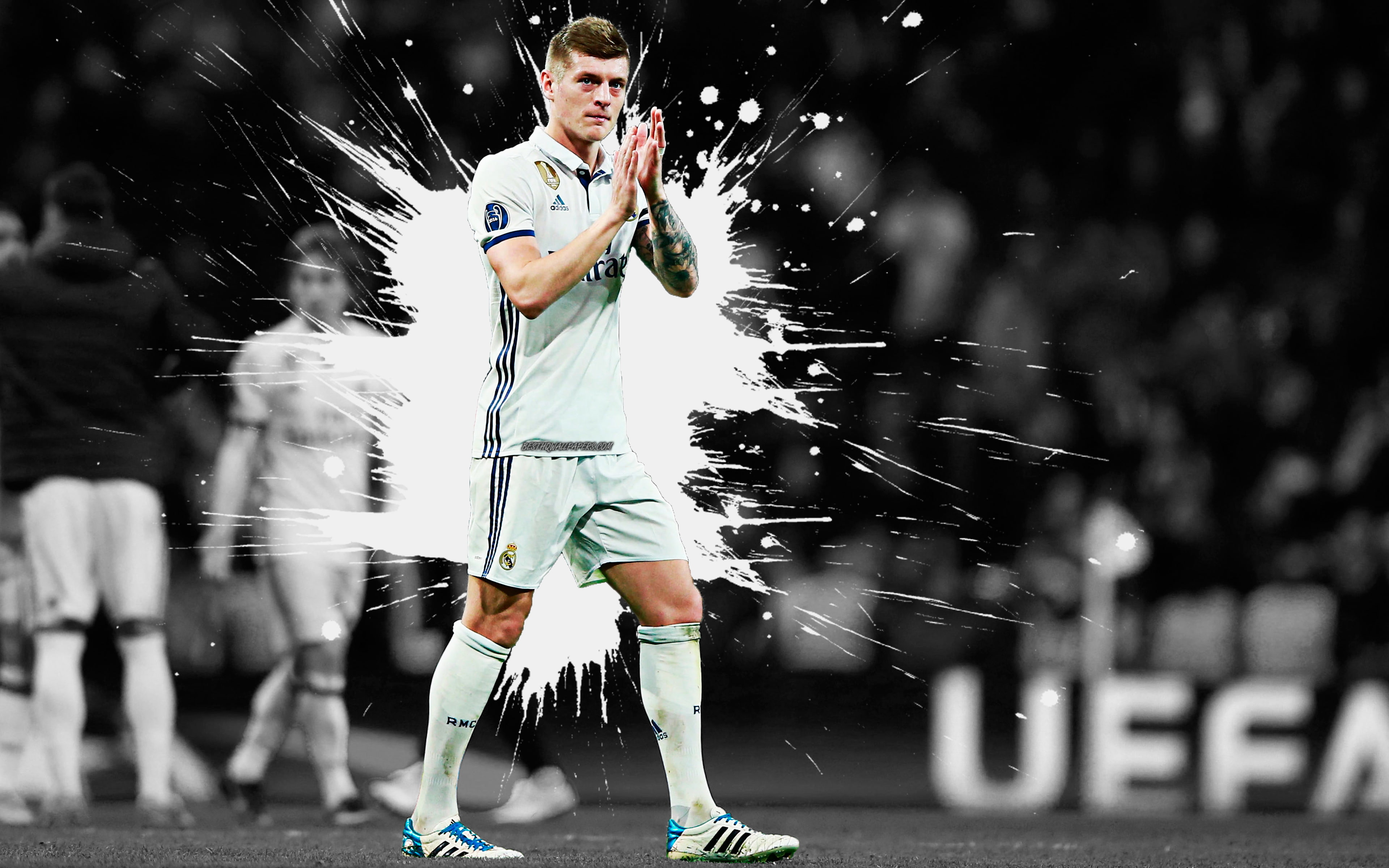 3840x2400 Wallpaper / German, 4K, Toni Kroos, Real Madrid C.F., Soccer free download, Desktop