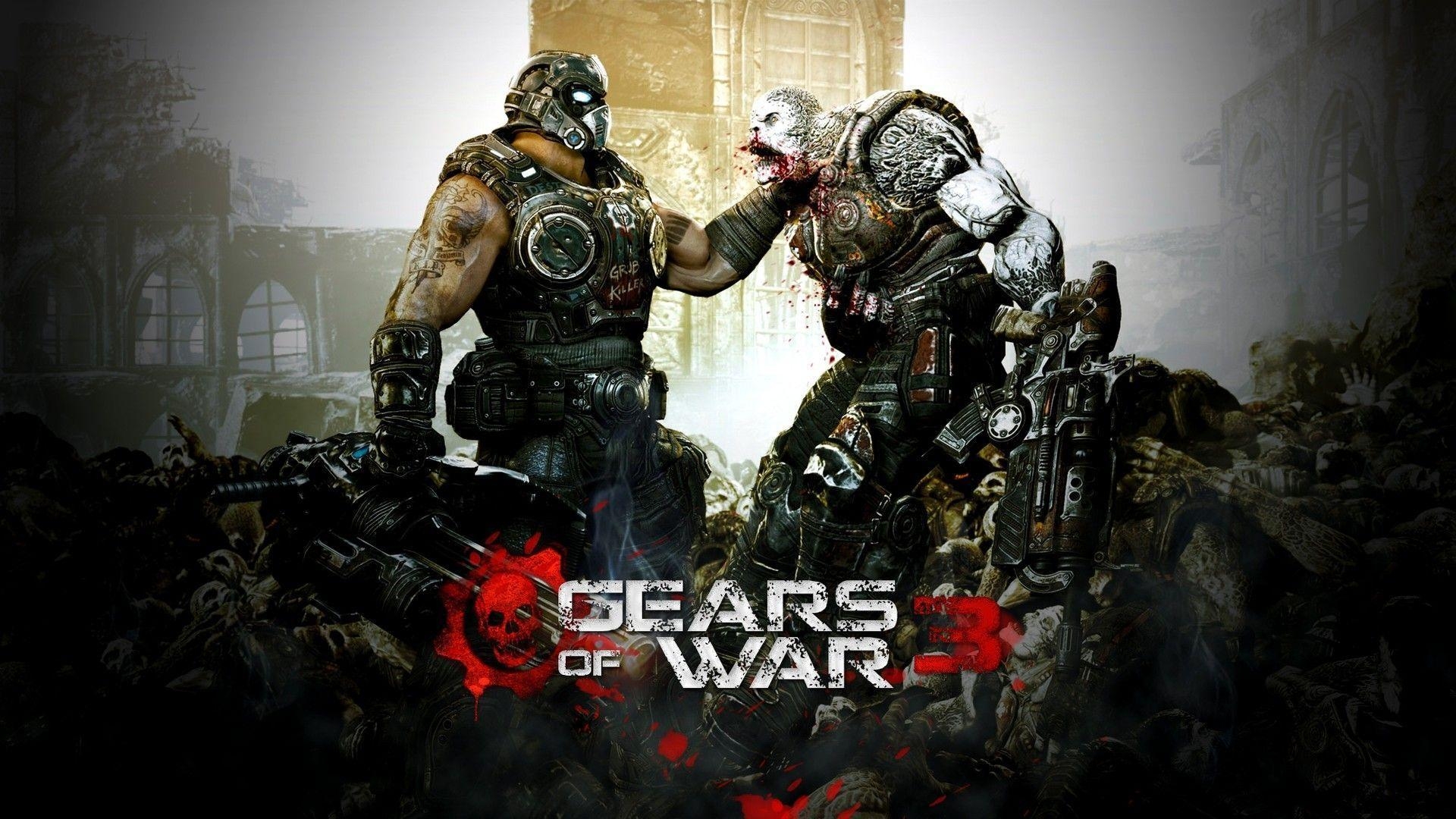 1920x1080 Download Gears Of War 3 Video Game Wallpaper, Free Widescreen HD, Desktop