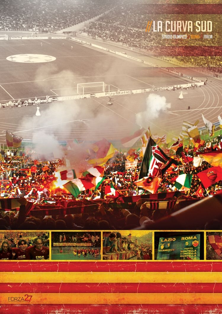 750x1070 Curva Sud Roma Posters 2014, Phone