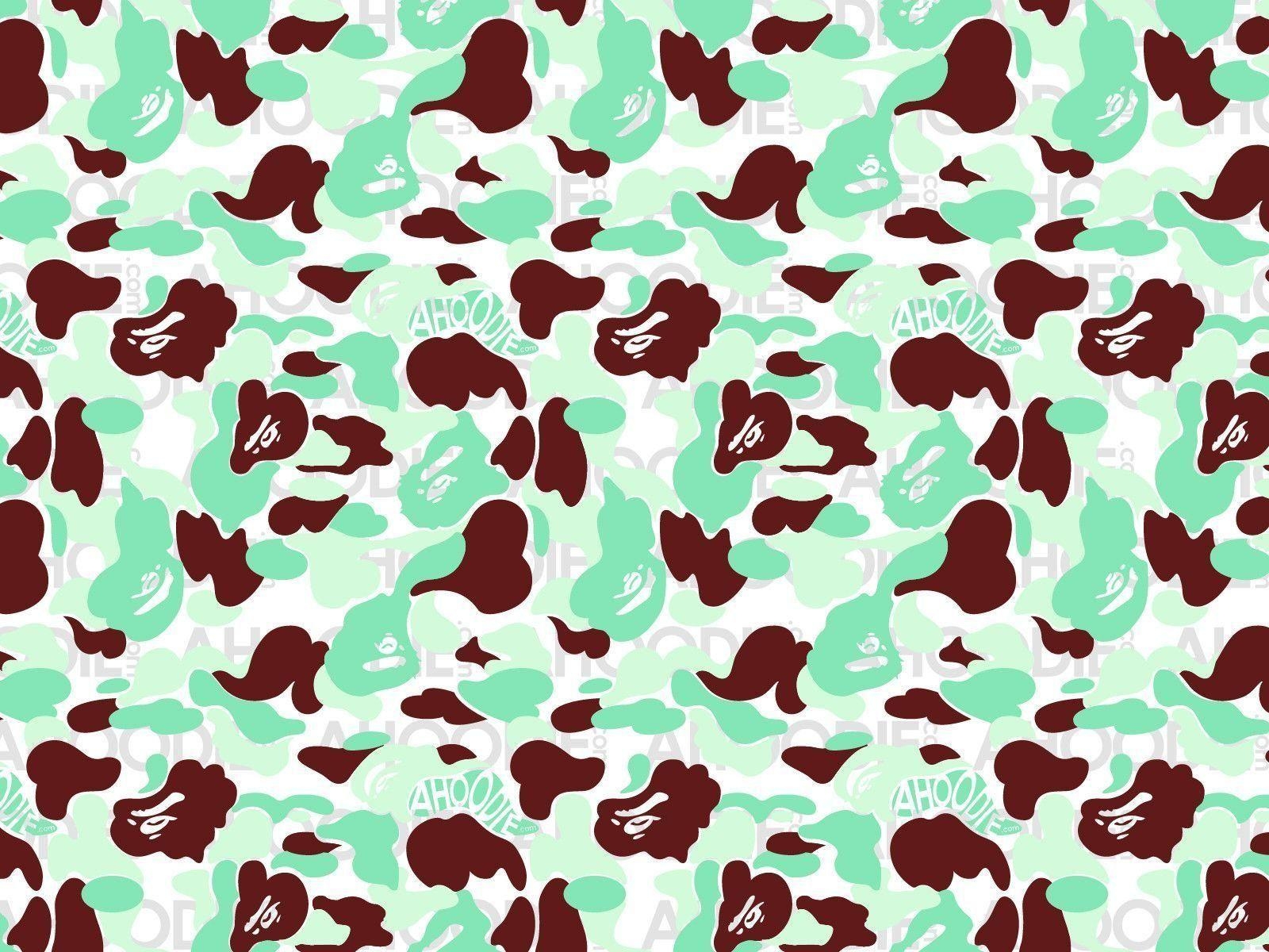 1600x1200 BAPE Shark Laptop Wallpaper with pink camo. Top Bape Blue Camo Desktop Wallpaper, Desktop