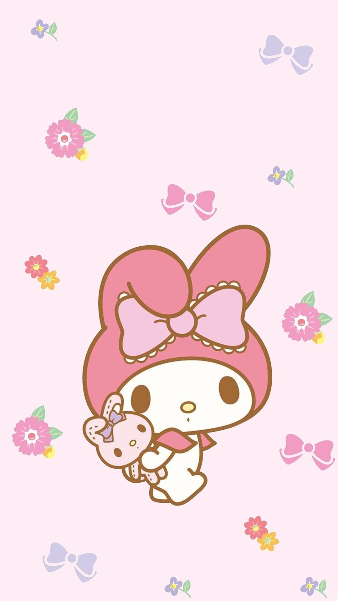 1080x1920 My Melody iPhone Wallpaper, Phone