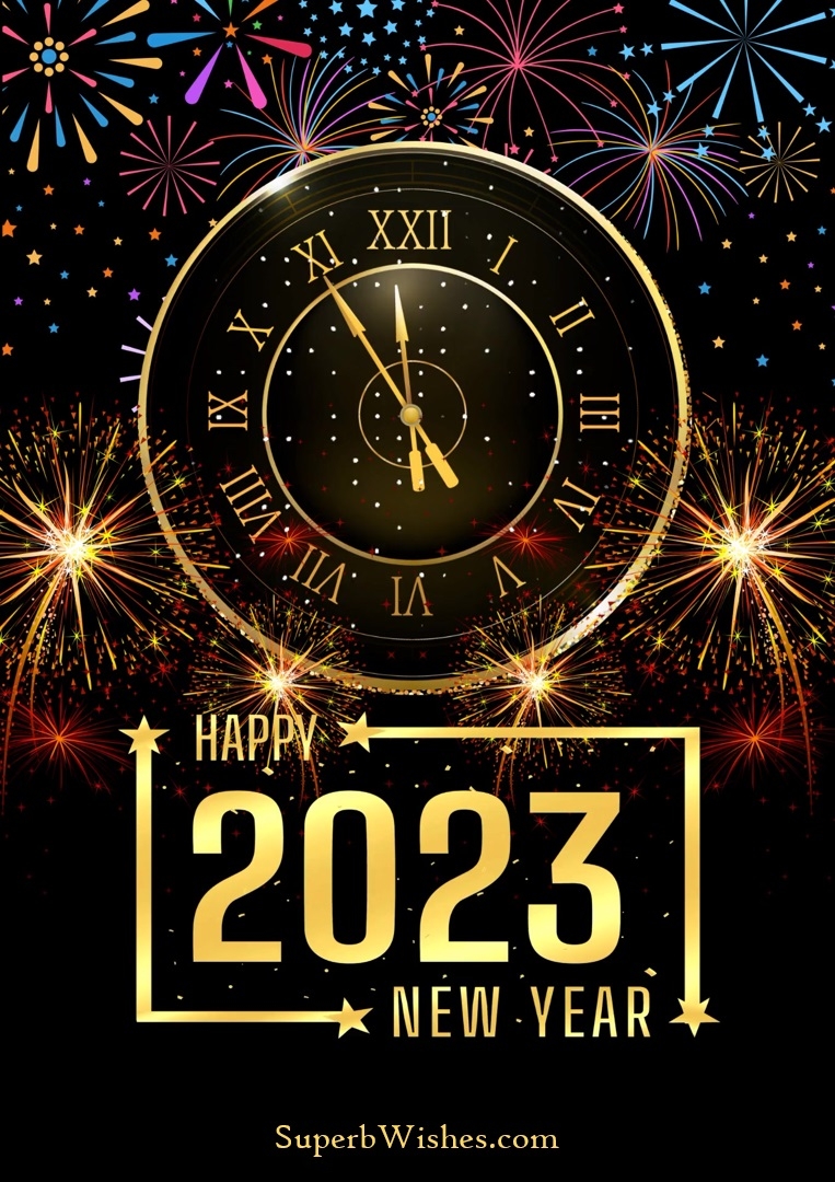 770x1080 Beautiful Happy New Year 2023 Image, Phone