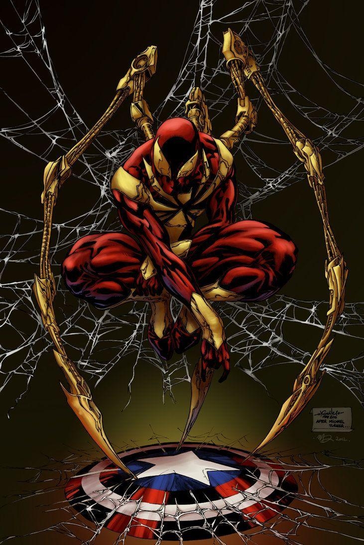 740x1100 Iron Spider Man Wallpaper Free Iron Spider Man Background, Phone