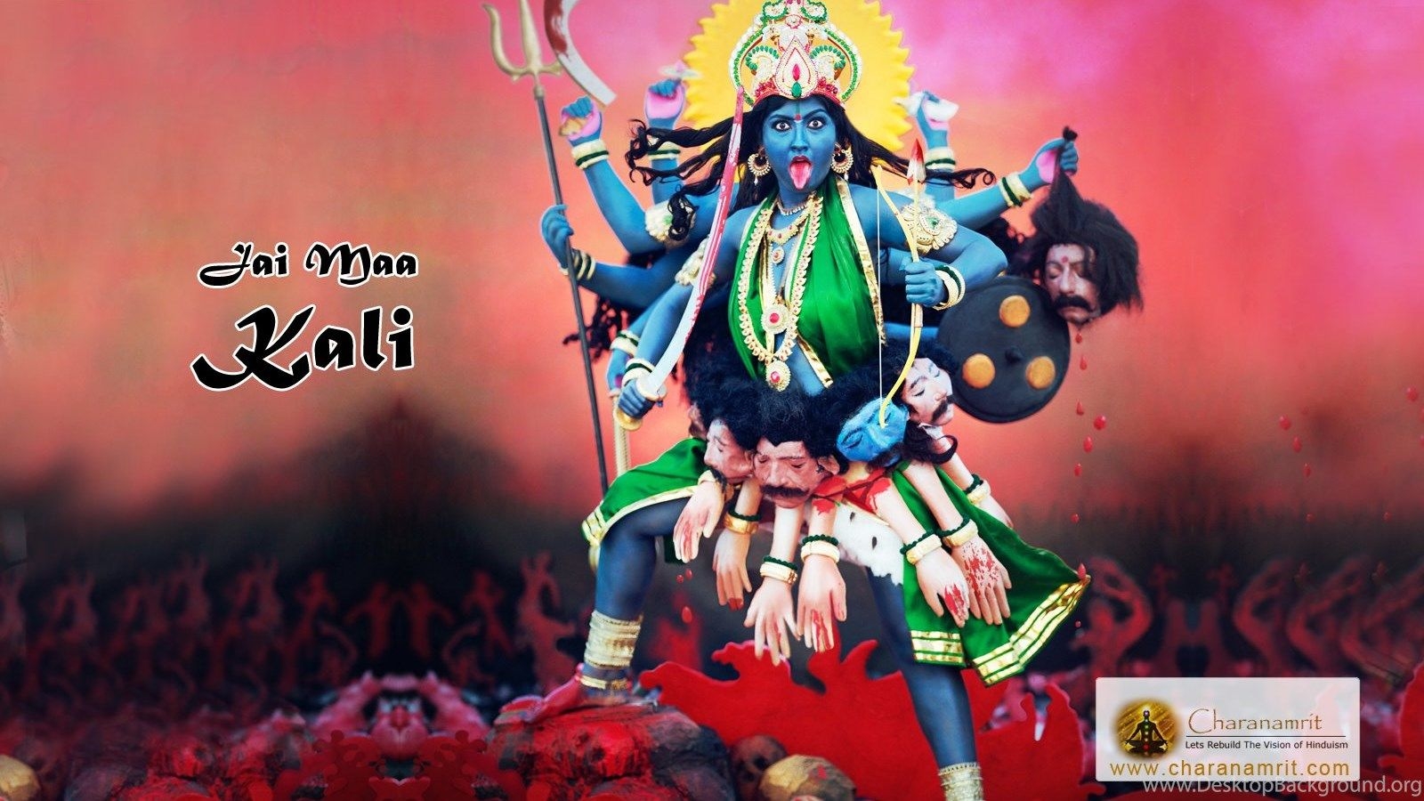 1600x900 Angry Maa Bhadrakali Nice HD Wallpaper For Free Download, Goddess. Desktop Background, Desktop