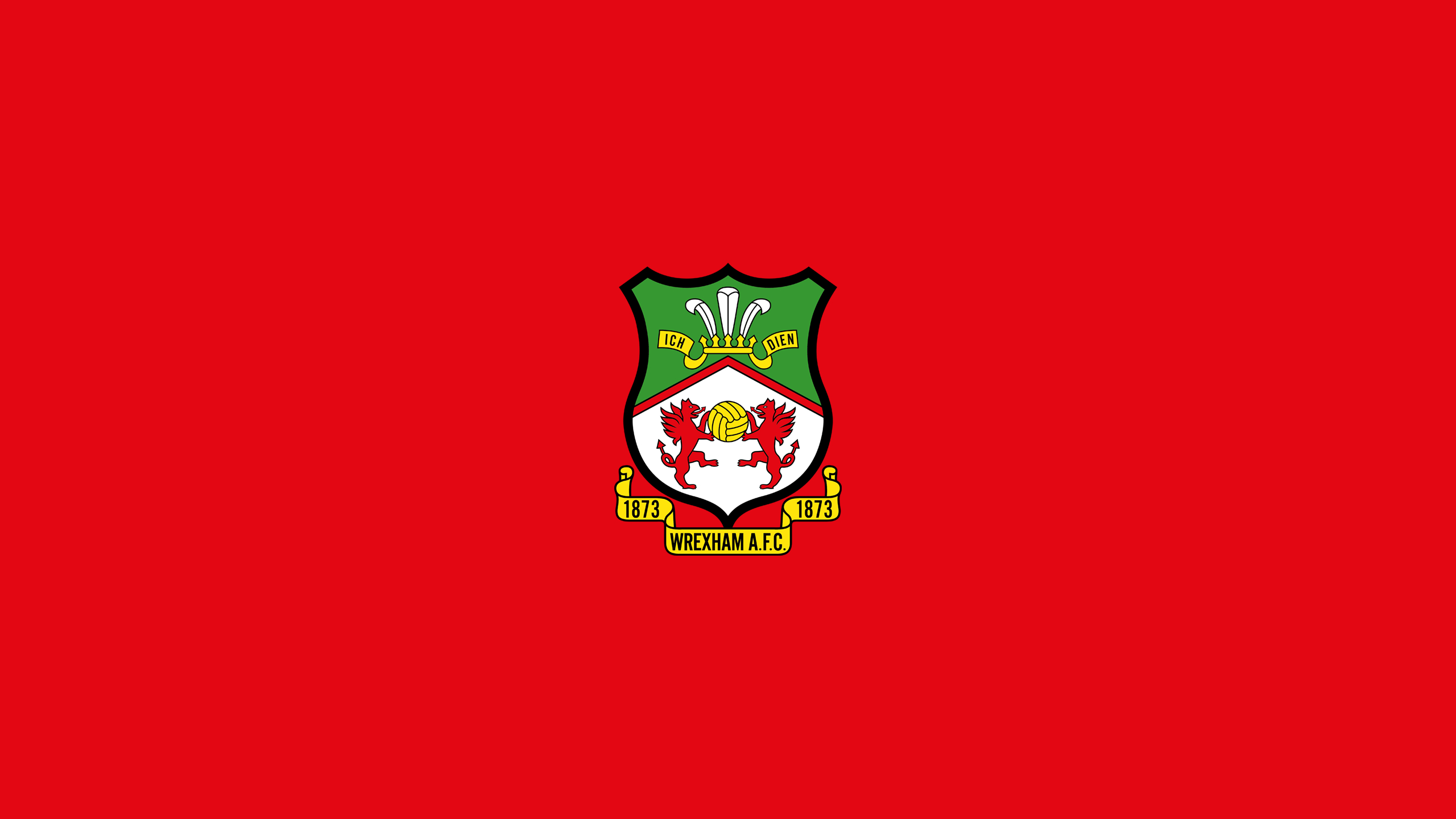 2560x1440 Wrexham A.F.C. HD, Logo, Emblem, Soccer Gallery HD Wallpaper, Desktop