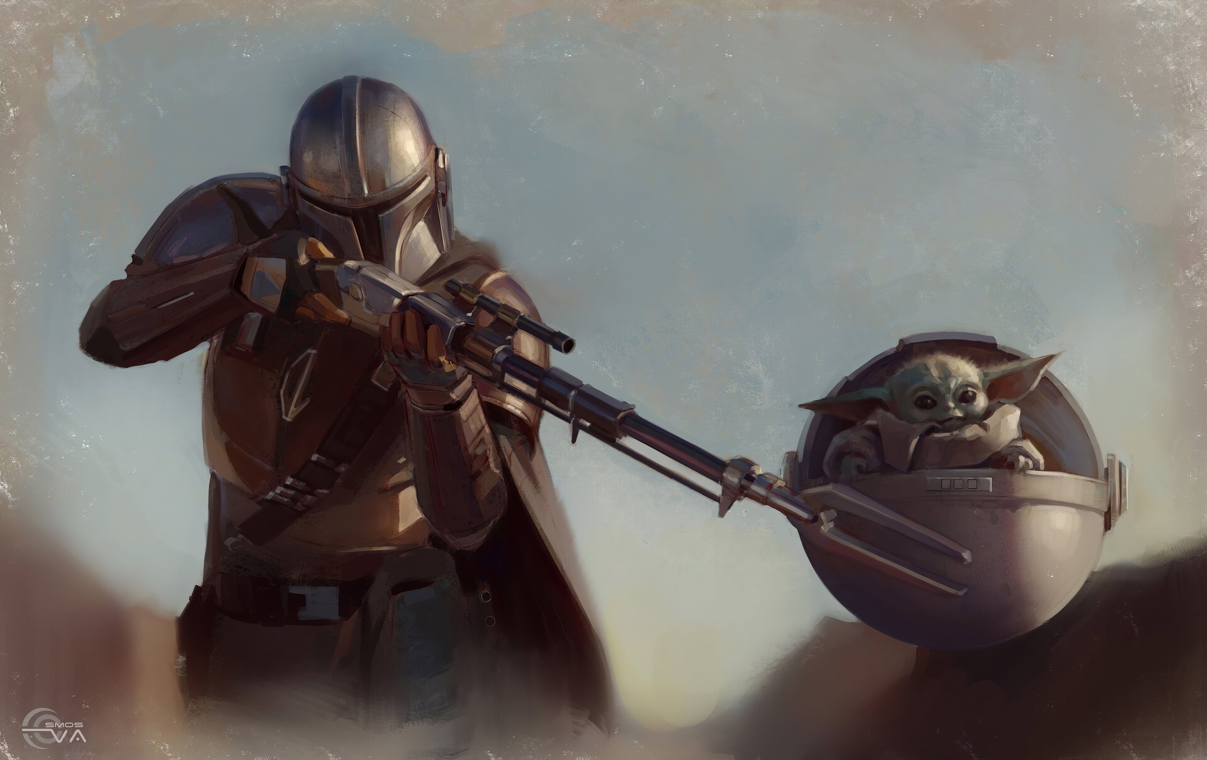 3840x2420 TV Show The Mandalorian Baby Yoda Star Wars The Mandalorian (Character) K #wallpaper #hdwallpaper #desktop. Star wars yoda, Mandalorian, Star wars, Desktop