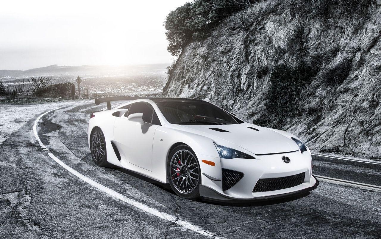 1280x810 Lexus LFA Nurburgring Edition White Static Front Angle, Desktop