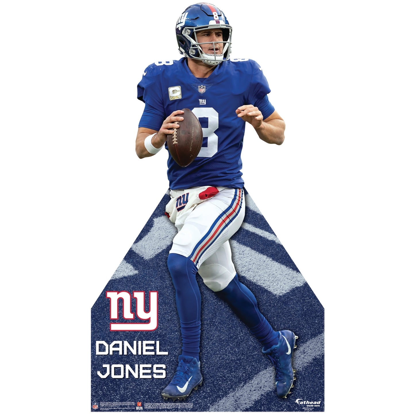 1450x1450 New York Giants: Daniel Jones 2022 Life Size Foam Core Cutout, Phone