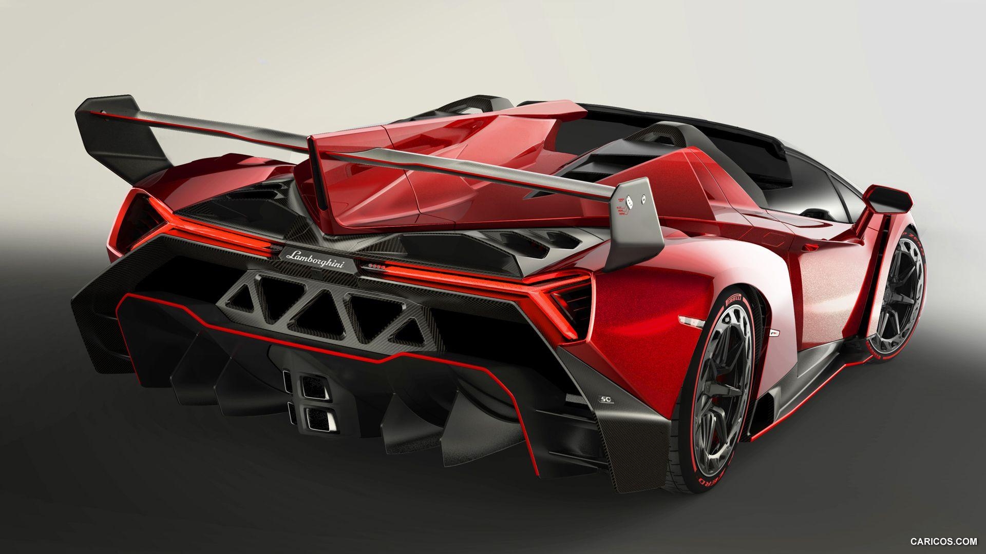 1920x1080 Red Lamborghini Veneno Wallpaper, Desktop