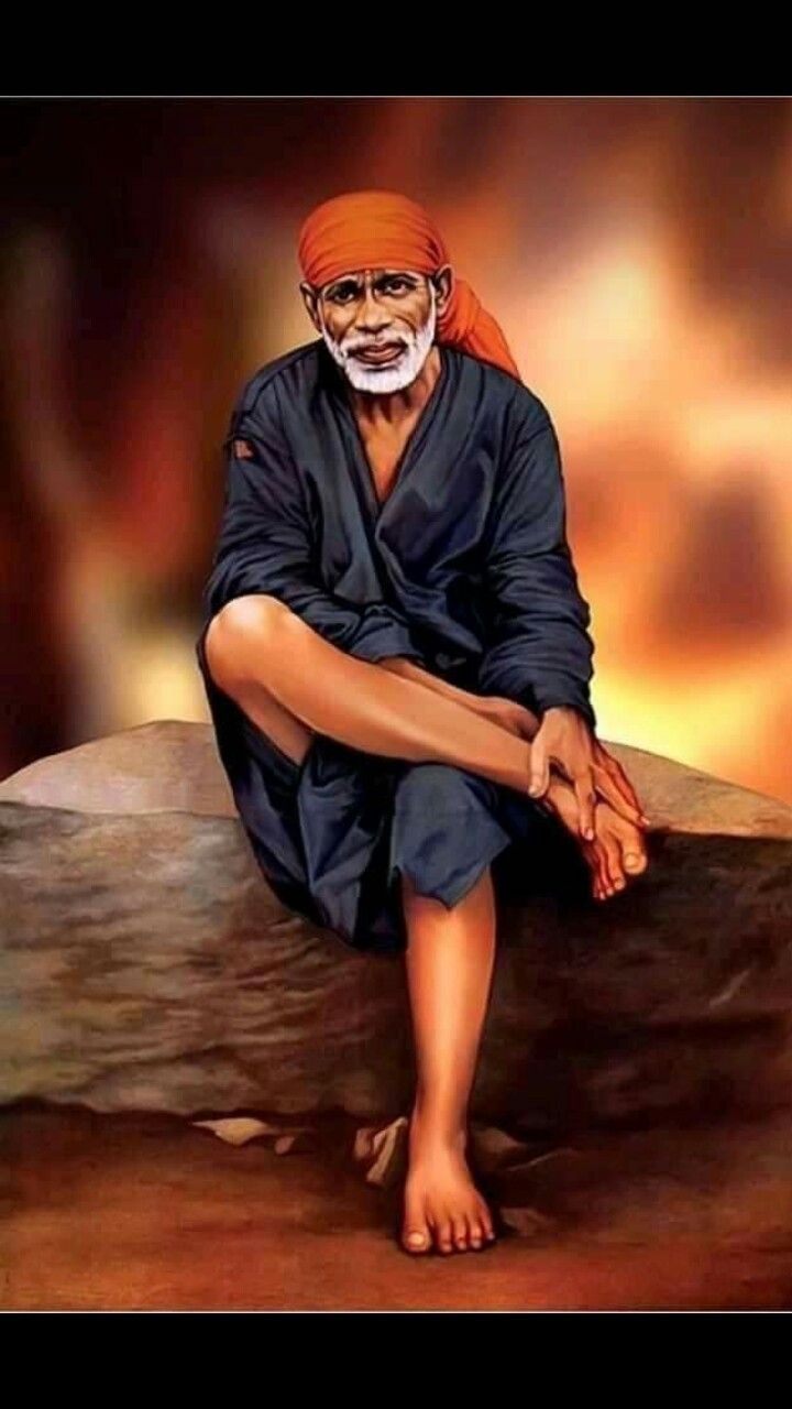 720x1280 sai baba. Sai baba HD wallpaper, Sai baba wallpaper, Shirdi sai baba wallpaper, Phone