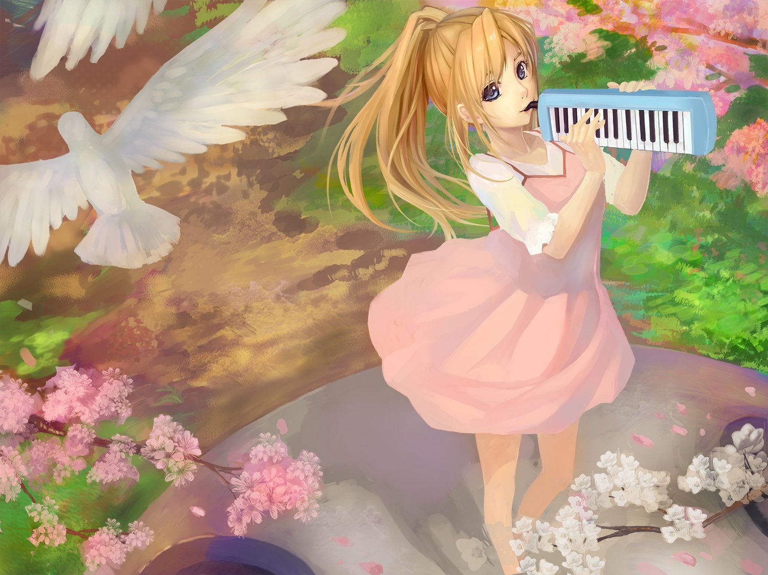 1500x1130 Melodica Instrument Anime Image Board, Desktop