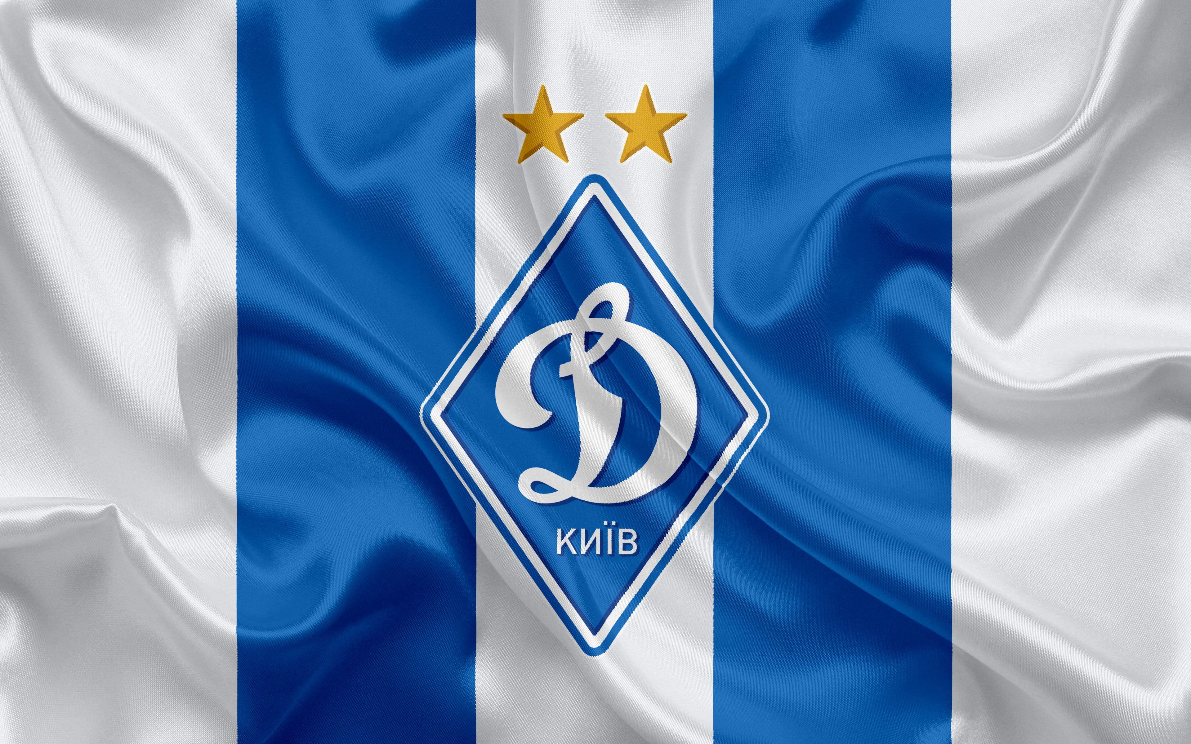 3840x2400 FC Dynamo Kyiv, Emblem, Logo, Soccer wallpaper and background, Desktop