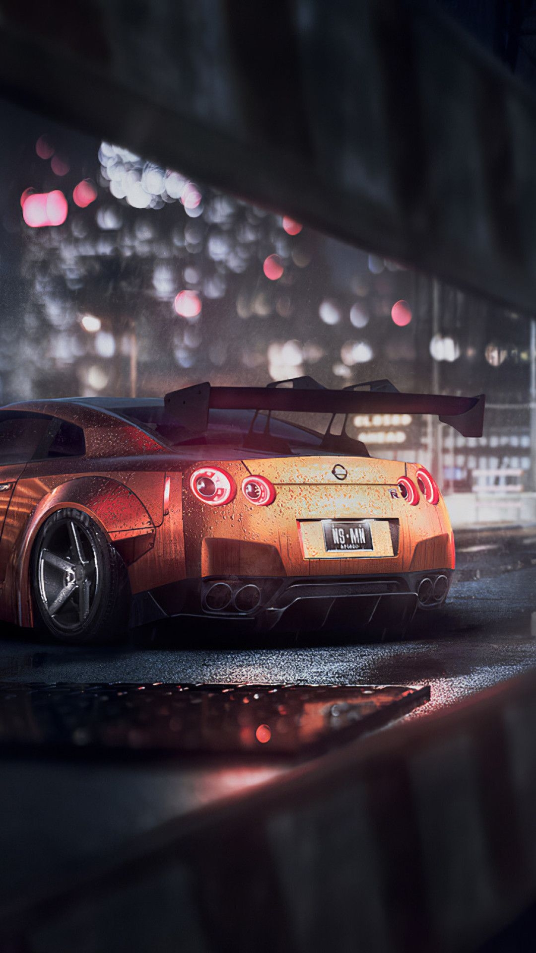 1080x1920 Nissan Gtr Need For Speed 4k Wallpaper, Phone