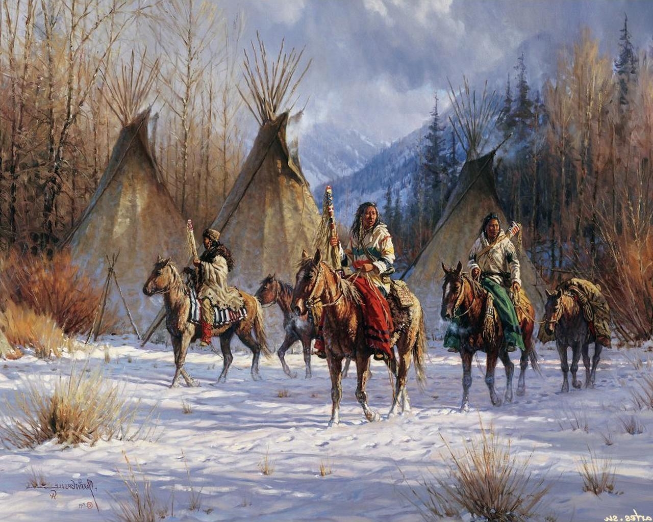 1280x1030  native americans nature artwork wallpaper, Desktop