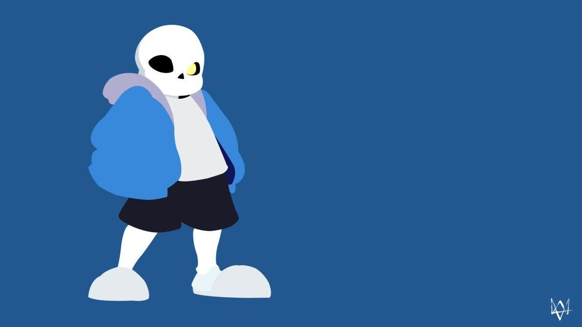 1200x670 Sans. Undertale Minimalist Game, Desktop