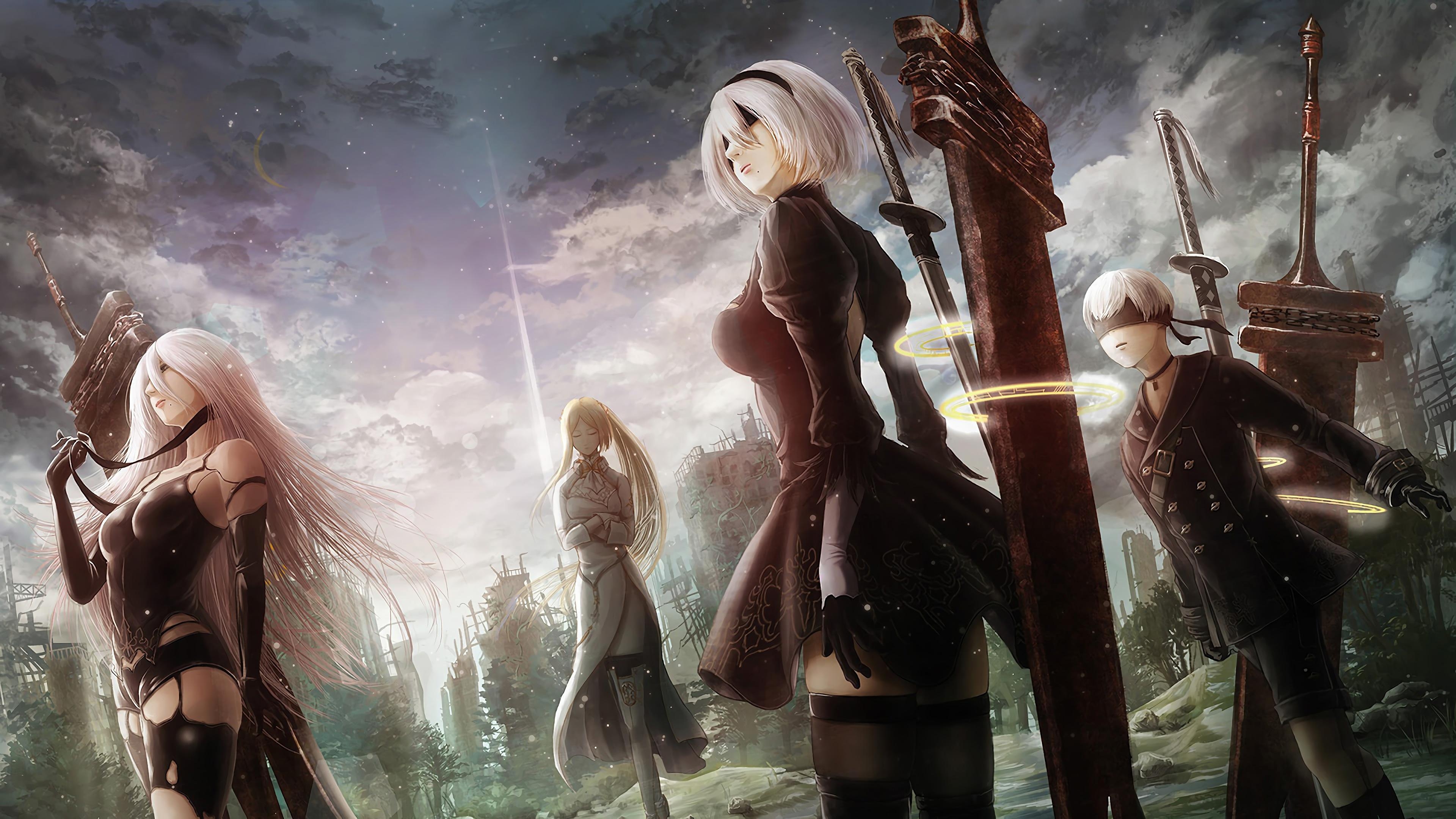 3840x2160 Automata Yorha 2b A2 9s 4k Wallpaper Automata Wallpaper 4k, Desktop