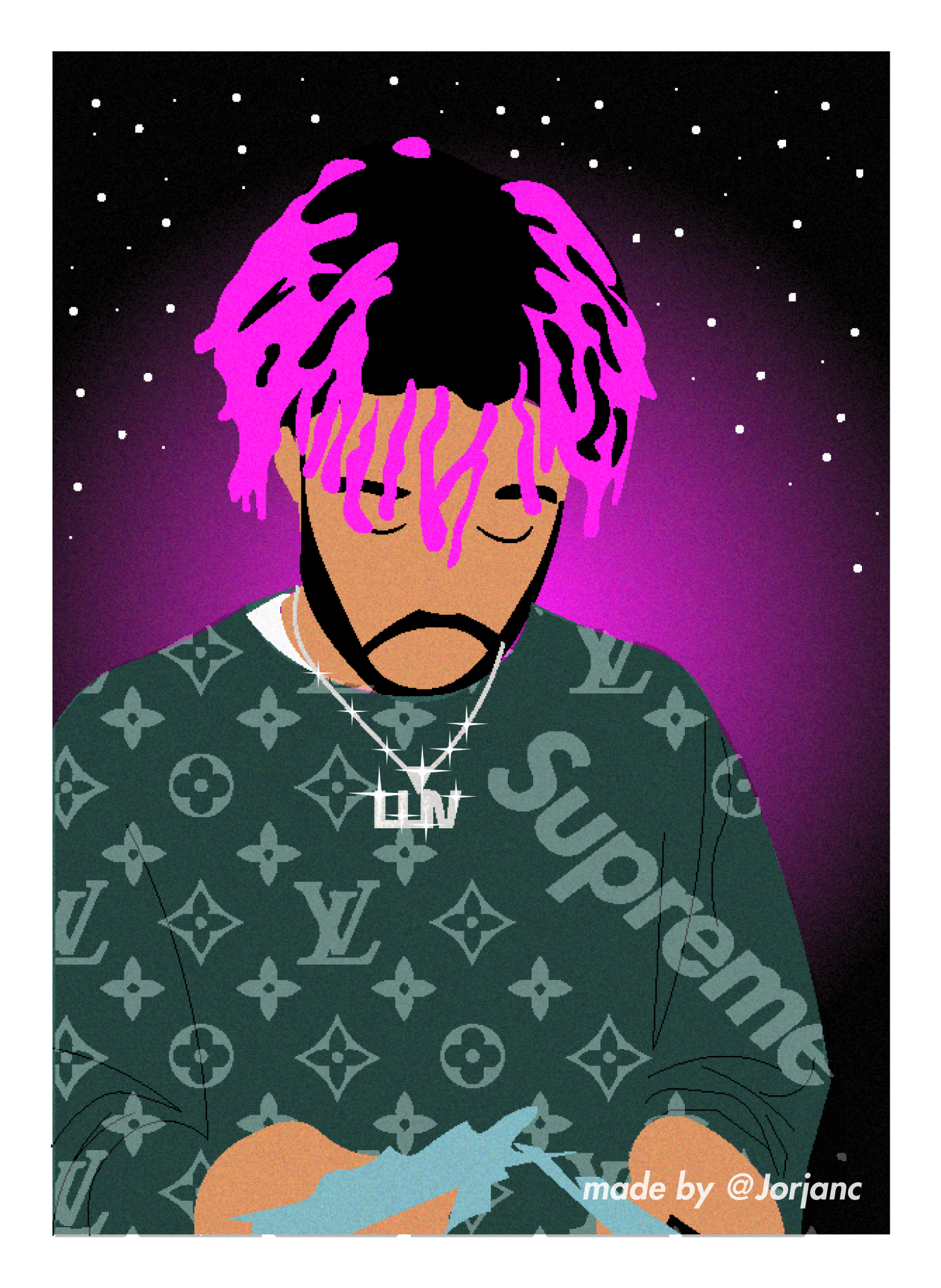 1490x2040 Lil Uzi vert iPhone wallpaper, Phone