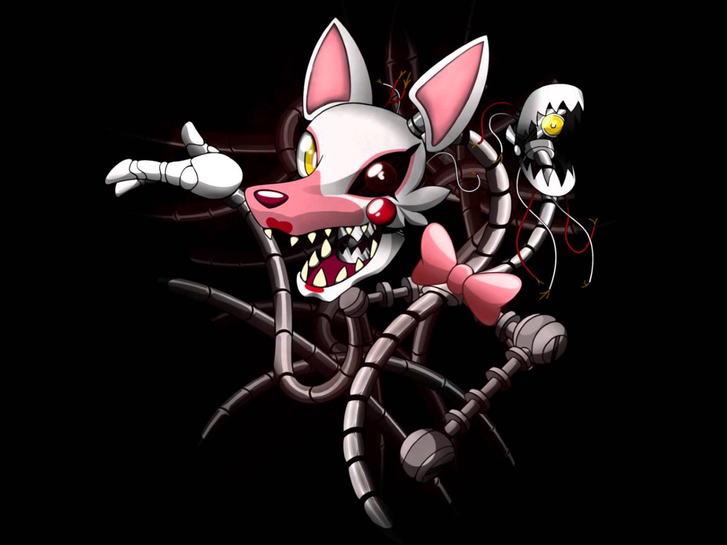 1440x1080 FNAF: Toy Foxy Mangle Original Voice, Desktop