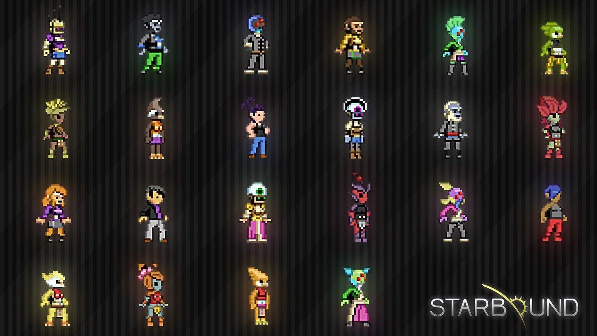 1200x670 Starbound Multi Race Wallpaper, Desktop