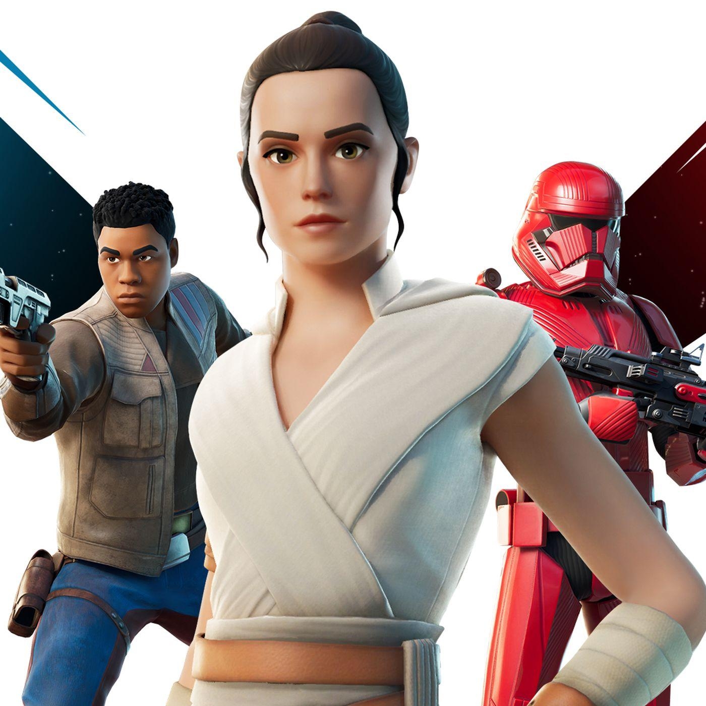 1400x1400 Fortnite adds Rey and Finn skins in time for Star Wars, Phone