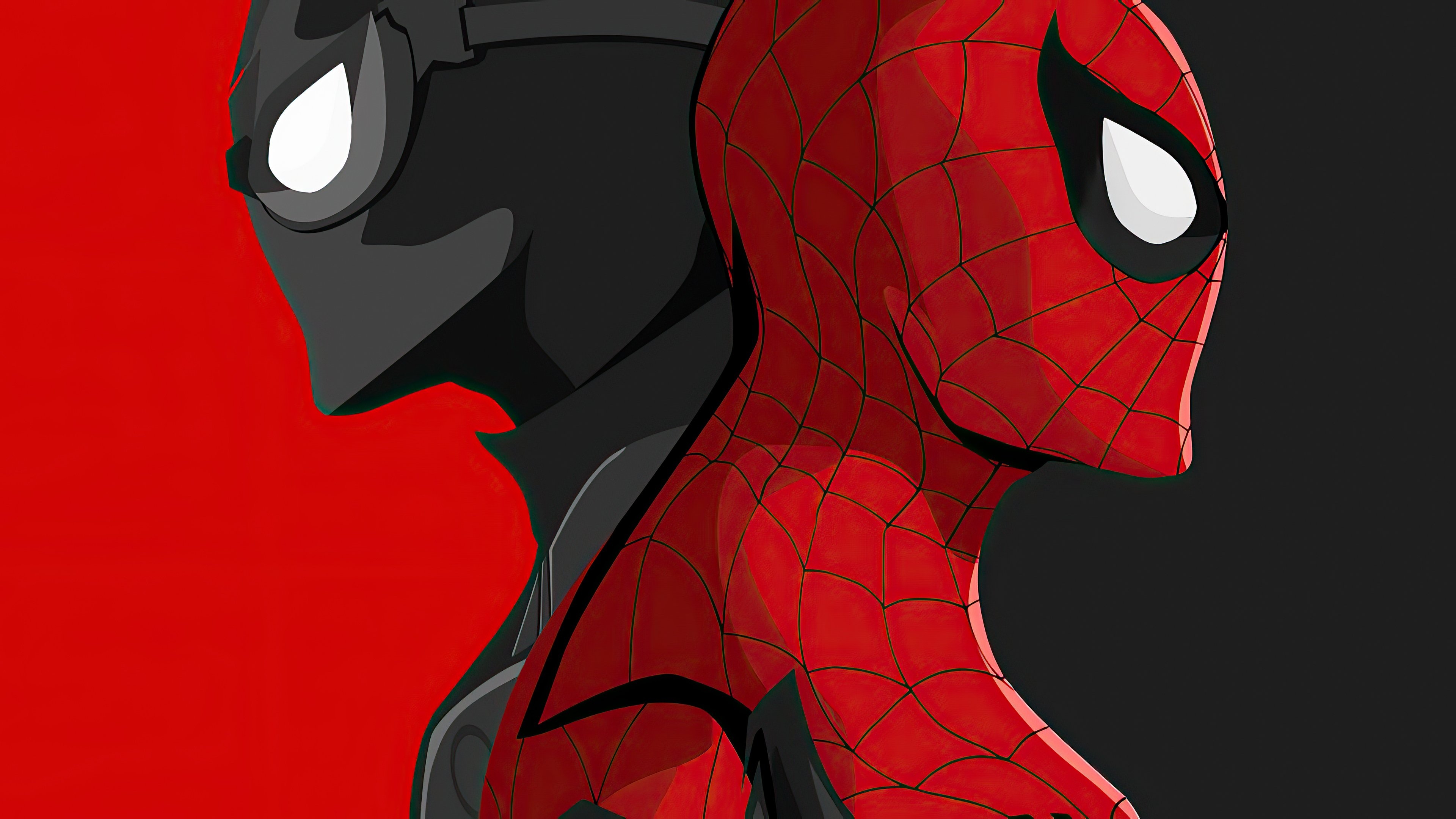 3840x2160 Black And Red Spiderman, HD Superheroes, 4k Wallpaper, Image, Background, Photo and Picture, Desktop